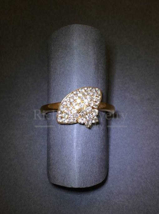 Spaceship Diamond Ring