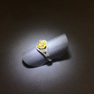Classic Yellow Diamond Ring