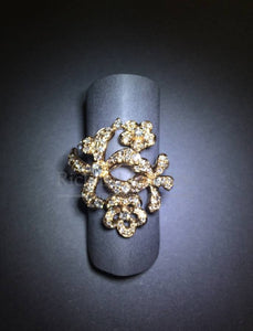 Multi-Flowers Diamond Ring